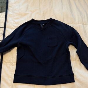 Janie and Jack Dark Blue Crewneck Sweater